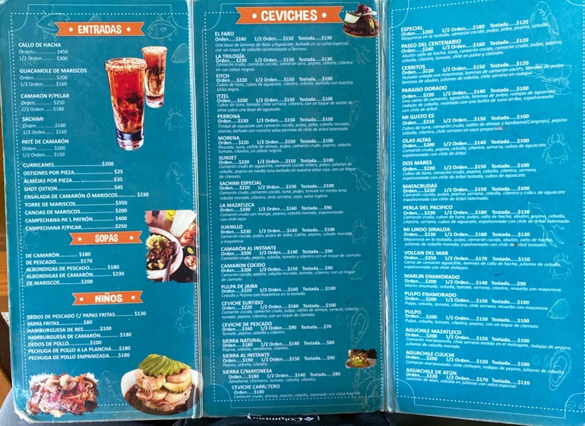 Mariscos Paseo Del Centenario Menu - Image 3