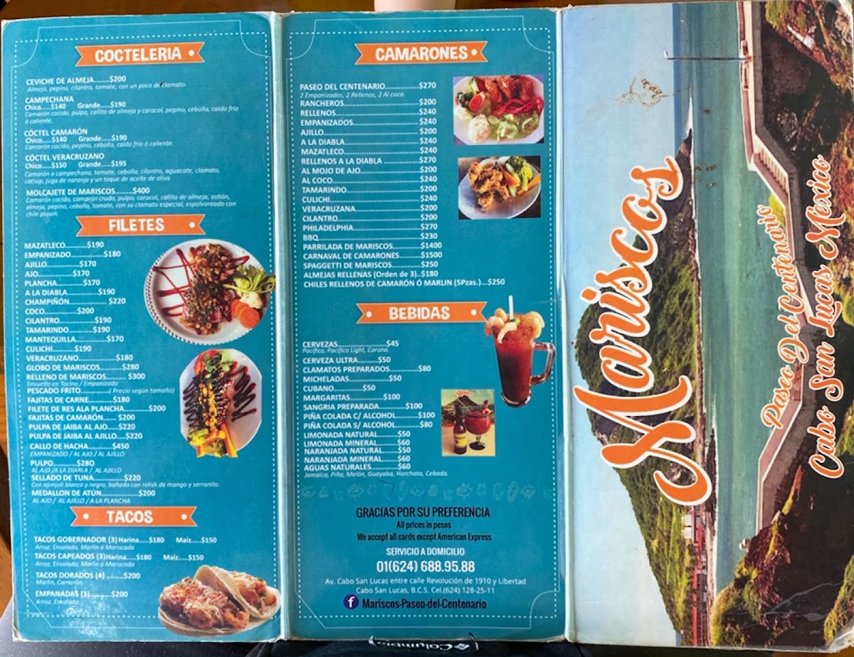Mariscos Paseo Del Centenario Menu - Image 4